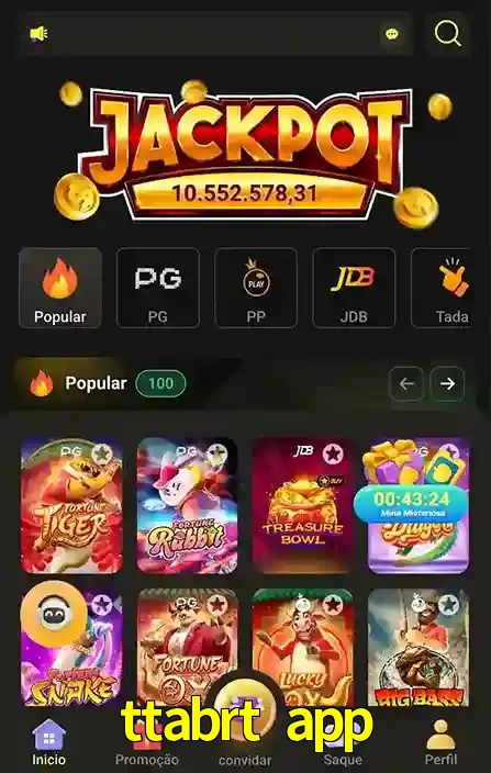 Promoções Especiais no ttabrt app App